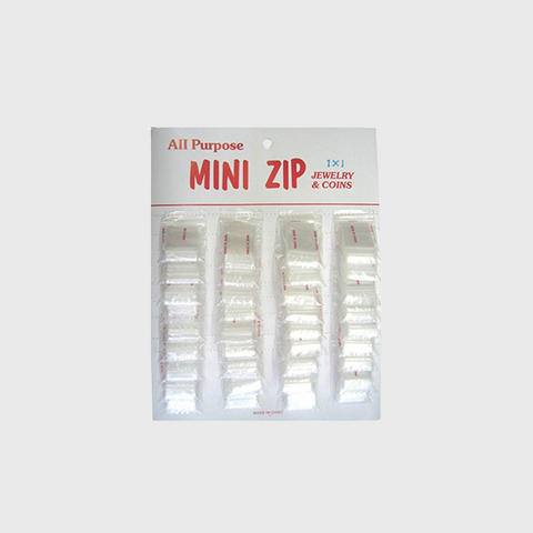 Mini Zip - Clear Card