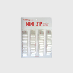 Mini Zip - Clear Card