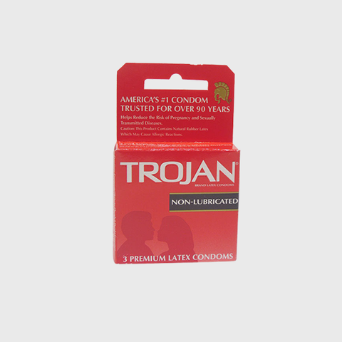 Trojan - Red Non Lubricated